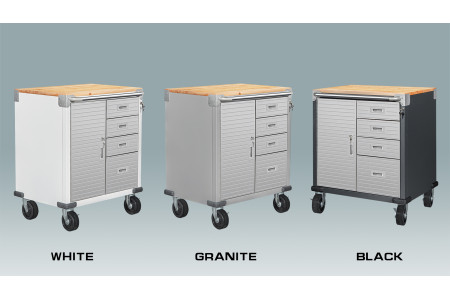 20205 series 4-Drawers Steel Rolling Cabinet